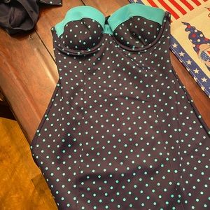 Spanx tankini dress bathing suit size 6